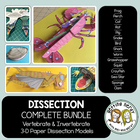 Scienstructable 3D Dissection Model&reg;: Vertebrates and Invertebrates Bundle