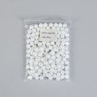 Bead, 4-Way, White, Pack of 150