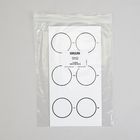 Test Mat, Material Properties, Pack of 8