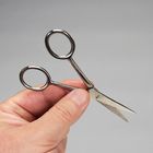 Dissecting Scissors, Stainless Steel, Straight, 4 1/2 in