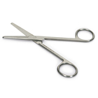 Dissecting Scissors, Mayo, Stainless Steel, Semi-Blunt, Straight, 5 1/2 in