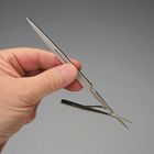 Iridectomy Microdissecting Scissors, Stainless Steel, 5 3/4 in