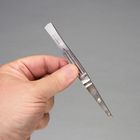 Scalpel, Screw-Lock, Nickel,No. 22 blade included, Uses Blades No. 20-25