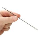 Olive Pointed Probe, Chrome, Flexible, 6 in