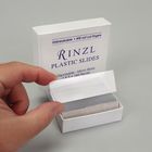 Microscope Slides, Plastic, 3 x 1", Box of 144