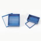 Blue Box Holds 25 Microscope Slides