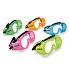 Safety Goggles, Large, Assorted Colors, Value Pack of 10