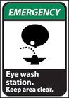 Eyewash Station Safety Sign