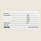 Blank Chemical Labels