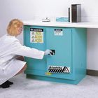 Justrite&reg; Corrosives/Acids Cabinet, Self-Closing Doors, 22 gal