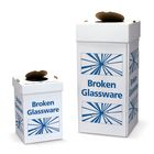 Glass Disposal Boxes, Pack of 6