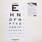 Snellen Eye Examination Chart, Pack of 3