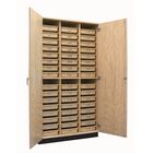 Storage Cabinet with Tote Trays