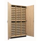 Storage Cabinet With Tote Trays