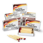 Wood Safety Matches, Pack of 10