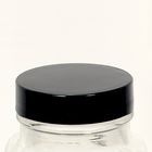 Black Molded Screw Caps, Pack of 12