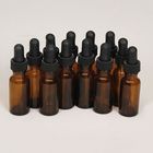 Amber Dropping Bottles, Pack of 12