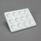 Economy White Porcelain Spot Plate