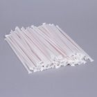Drinking Straw, Plastic, Wrapped, Pack of 100