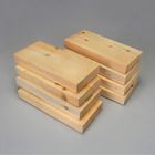 Block, Wood, 2 x 6 x 11-1/2", Pack of 8