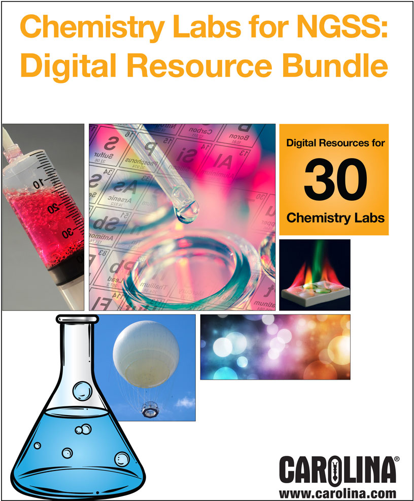 chemistry labs for NGSS digital resource bundle book cover