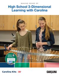 Making Sense of High School 3-Dimensional Learning with Carolina catalog
