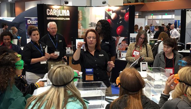 CPMI staff at a national tradeshow
