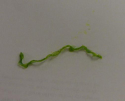 Polyvinyl fibers (stetched)