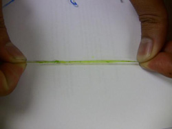 Polyvinyl fibers (unstretched)