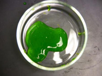 Slime (after adding NaOH)