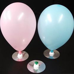 balloon hovercraft to teach Newton’s laws of motion and friction